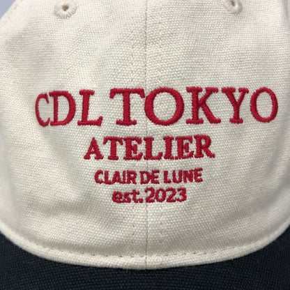 シーディーエル キャップ ワンポイントロゴ ベージュ ユニセックス サイズM CDL TOKYO【AFI20】
