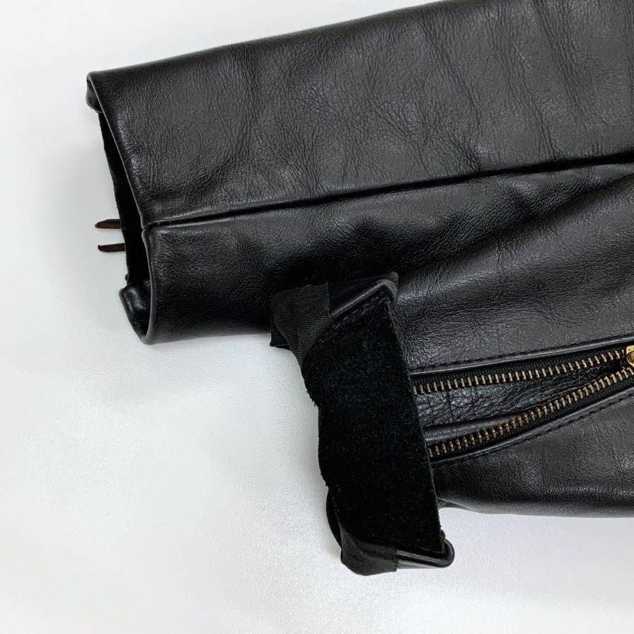 中古◆バンソン シングルライダース タイプB ブラック サイズ38 VANSON 【AFG1】