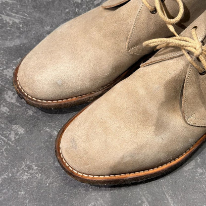 チャーチ チャッカブーツ サハラ スエード 4都市 81ラスト ベージュ サイズUK60G メンズ Church's ブーツ 約24.5cm【LA】【中古】