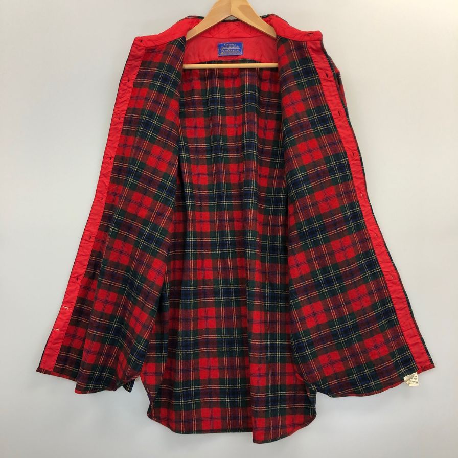 美品◆ペンドルトン 90S チェックシャツ カントリートラディショナル メンズ サイズL PENDLETON 【AFB35】
