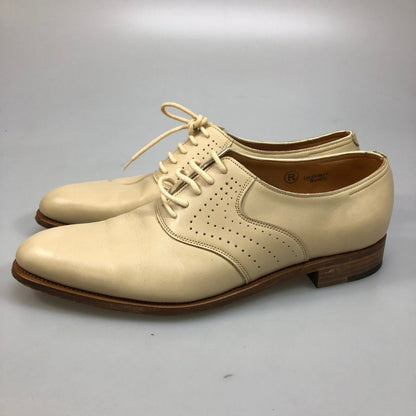 ジョンロブ ラベンドン メンズ カーフ アイボリー系 サイズ7.5 JOHN LOBB 約26.0cm【AFD9】