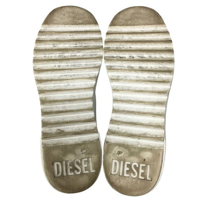 ディーゼル スニーカー ローカット ホワイト メンズ サイズ28.0cm DIESEL 約28.0cm【AFC45】