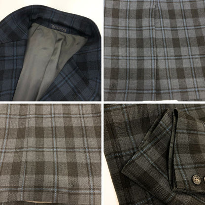 美品◆バーバリー ジャケット 90S 旧タグ イングランド製 チェック メンズ サイズ165 Burberry 【AFA15】