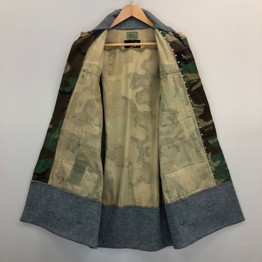 美品◆ジーディーシー ミリタリージャケット 迷彩柄 メンズ サイズS GDC 【AFB34】