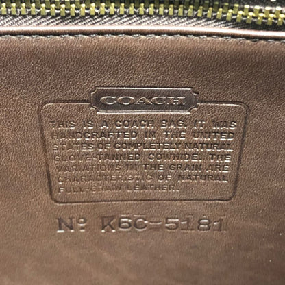 コーチ ブリーフケース  オールドコーチ 2WAY レザー ブラウン COACH【AFE10】