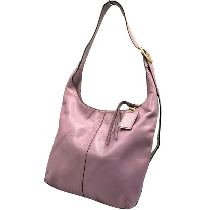 コーチ レザー ショルダーバッグ D0893-12406 ラベンダー レディース 肩掛け COACH【AFE5】