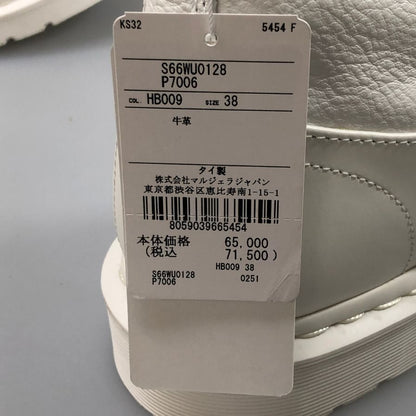 MM6×ドクターマーチン 1460 8ホールブーツ ホワイト サイズ24㎝ Maison Margiela Dr.martens 約24.0cm【AFD15】