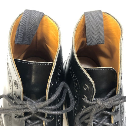 トリッカーズ M2508 ブーツ カーフ ブラック メンズ サイズ7.5 Tricker's ブーツ 約25.5cm【LA】【中古】