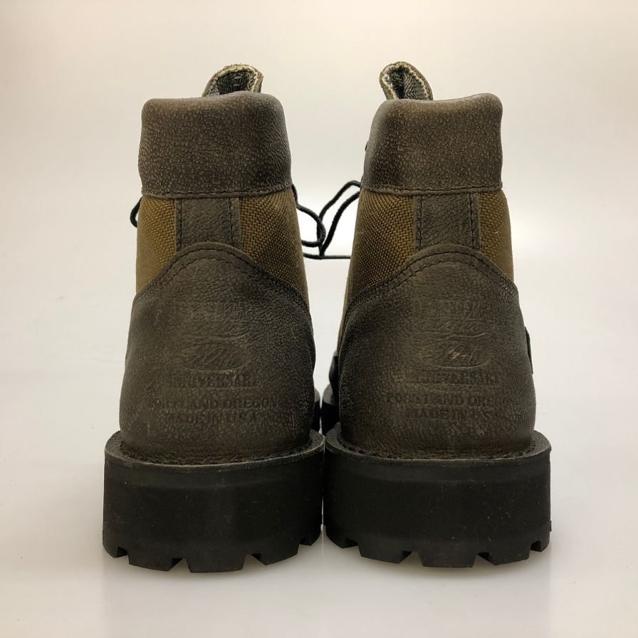 ダナー レースアップブーツ 30th 周年記念 ダナーライト ブラウン カーキ US8.5 Danner 約26.5cm【AFD15-2】