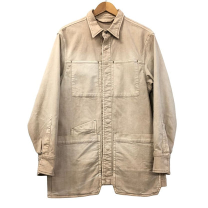 中古◆ディーゼル ブルゾン シャツジャケット メンズ サイズXS ベージュ系 DIESEL 【AFB6】