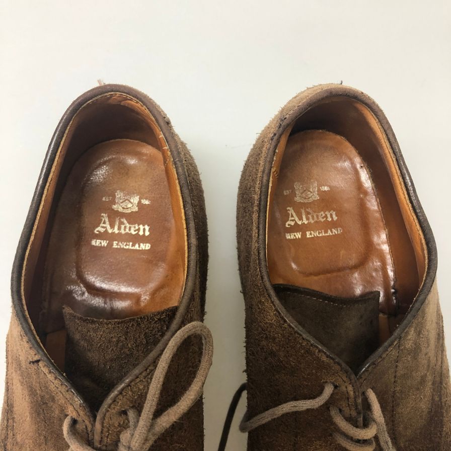 オールデン スエード パンチドゥ シューズ 55992F メンズ サイズ 7 ALDEN 約25.0cm【AFD3】