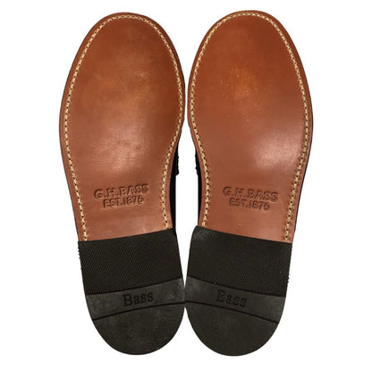 ジーエイチバス ローファー ウィージャンズ ラーソン モカ サイズ7 メンズ ブラウン系 G.H.Bass&Co. WEEJUNS LARSON ローファー 約26.0cm【LA】【中古】