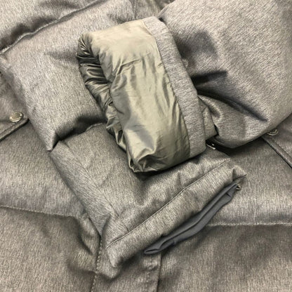 美品◆モンベル 韓国 MX3W-D16W-672 ダウンコート グレー レディース サイズ 95  mont-bell 【AFA5】