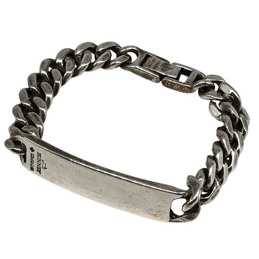 バニー IDブレスレット  シルバー925 36.5g BUNNEY