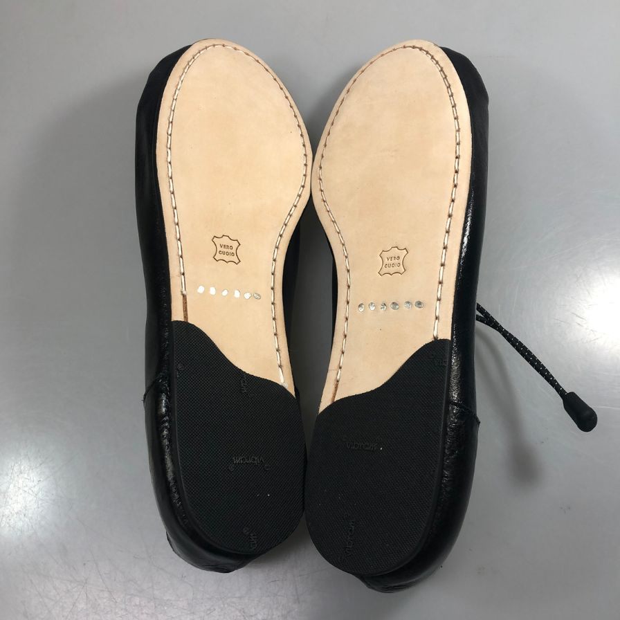エンダースキーマ レザーシューズ ダンプル ブラック サイズ6 28㎝-28.5㎝ Hender Scheme yv-rs-dpl 約28.0cm【AFD15】