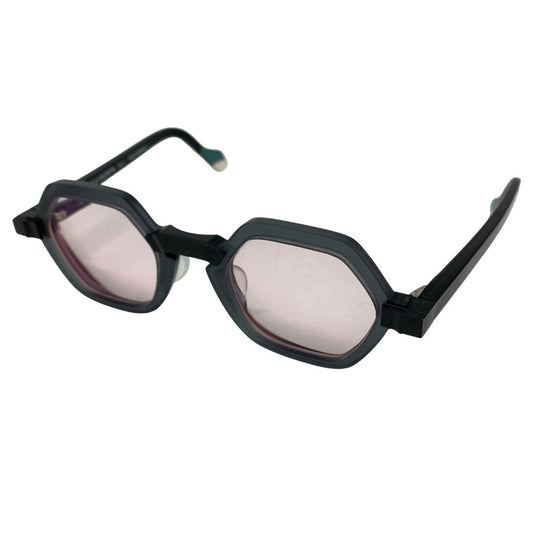 アンバレンタイン メガネ カッティングデザイン RAW5 ブラック 47□23-147 20A14 ANNE＆VALENTIN【AFI10】