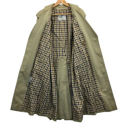 中古◆アクアスキュータム トレンチコート 70S アクア5 イングランド製 カーキ メンズ サイズ表記なし Aquascutum 【AFA11】