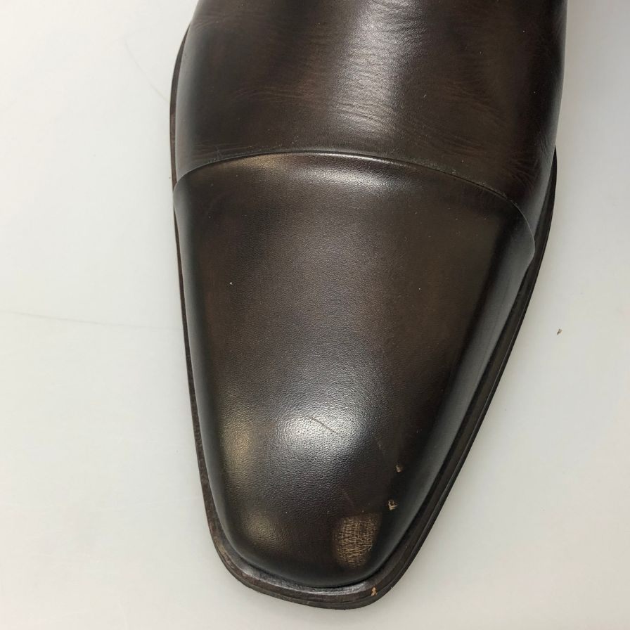 マグナーニ ダブルモンク ストラップ ブラウン メンズ サイズ43 MAGNANNI 約27.0cm【AFC32】