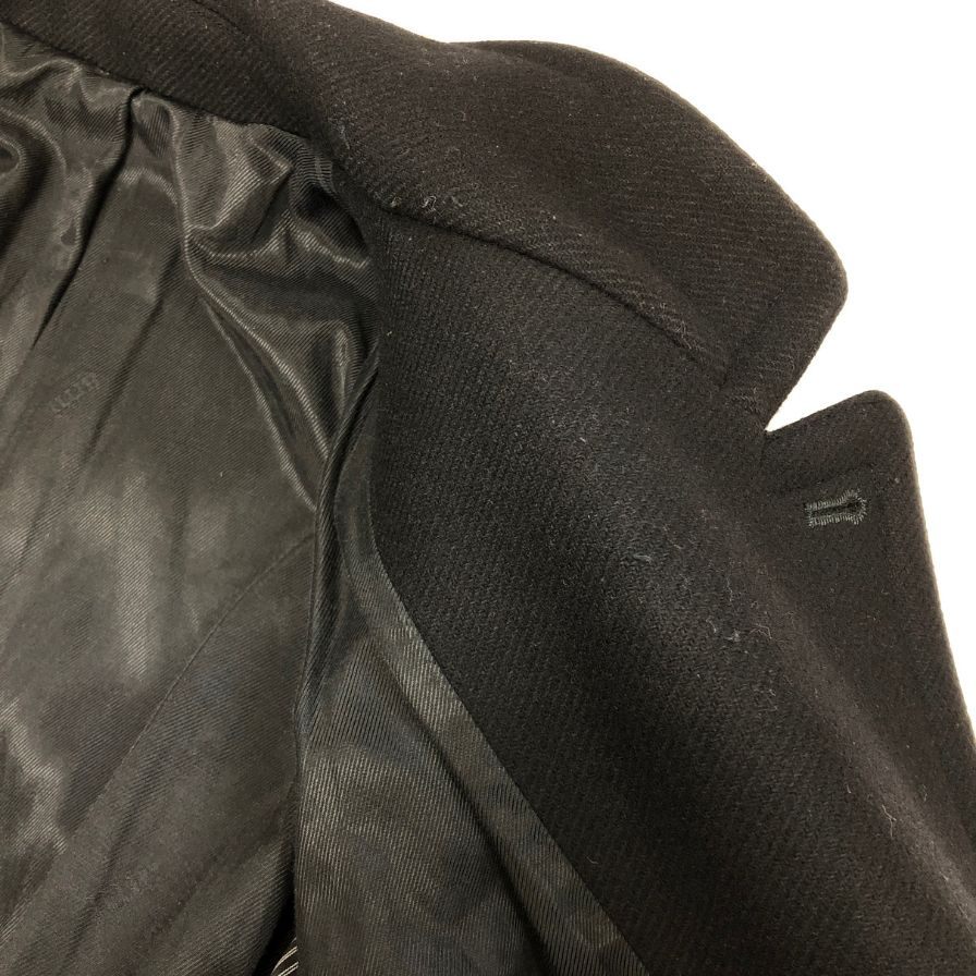 美品◆アミ アレクサンドル マテュッシ 17AW チェスターコート ウール ブラック メンズ  サイズ46 AMI Alexandre Mattiussi 【AFA17】