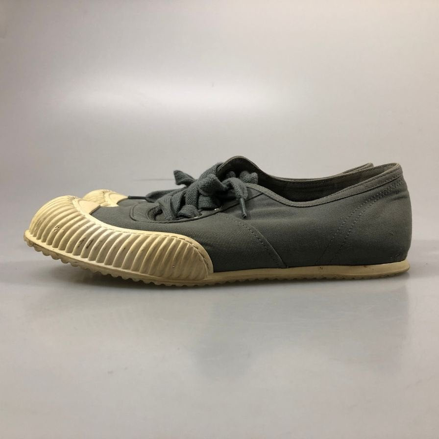プラダ スニーカー 5638 キャンバス トゥチップ グレー系 レディース サイズ36.5 PRADA 約23.5cm【AFC49】