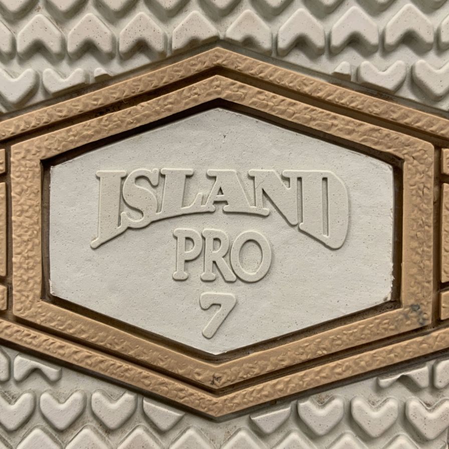 アイランドスリッパ サンダル シャワーサンダル シボレザー カモフラ 迷彩柄 ブラウン系 メンズ サイズ7 ISLAND SLIPPER PRO 約25.5cm【AFC41】