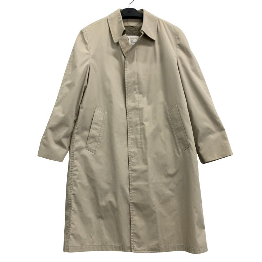 中古■ロンドンフォグ バルカラーコート 70年代 USA製 ライナー付き ベージュ メンズ サイズ40 LONDON FOG 【AFA9】