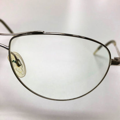 オリバーピープルズ 度入りメガネ Commander ティアドロップ シルバー 65□16 125 Oliver Peoples【AFI17】