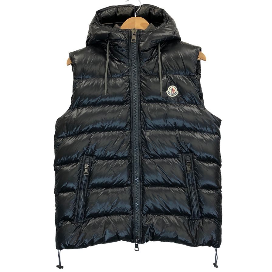 美品◆モンクレール バルトロメ ダウンベスト ブラック サイズ2 Moncler BARTHOLOME 【AFA7】