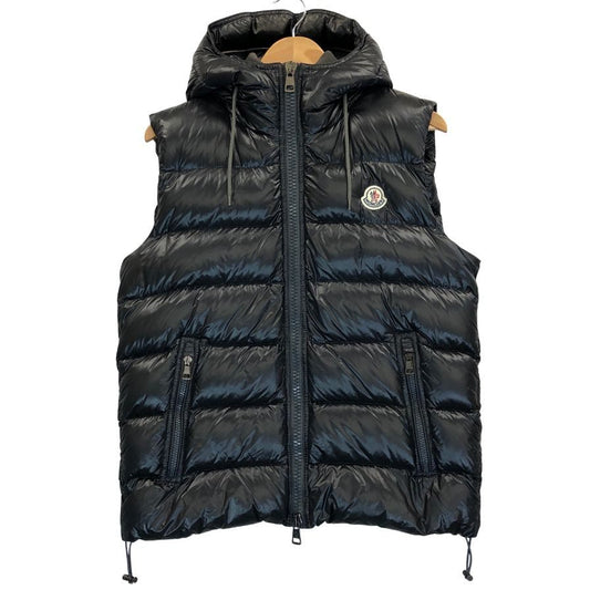 美品◆モンクレール バルトロメ ダウンベスト ブラック サイズ2 Moncler BARTHOLOME 【AFA7】