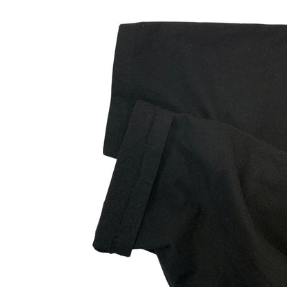 コモリ 25AW コットンネルテーパードパンツ ブラック メンズ サイズ2 C03-03024 COMOLI 【AFB10】