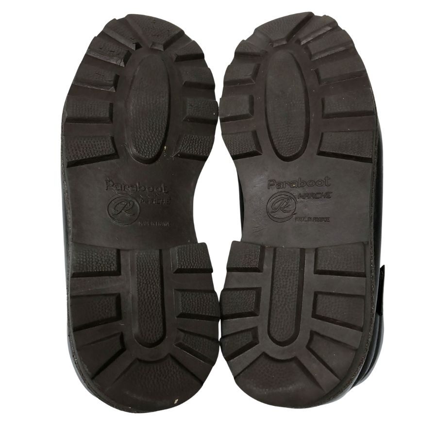 パラブーツ レザーシューズ ショートブーツ MILLY ミリー ブラック サイズ40 Paraboot ブーツ 約25.0cm【LA】【中古】