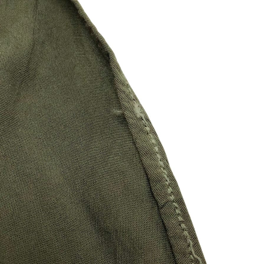 美品◆フルカウント シャツ 4074 長袖 レーヨン プルオーバー メンズ グリーン サイズフリー FULLCOUNT 【AFB42】