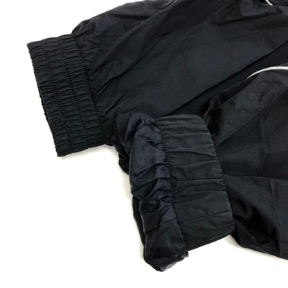 美品◆ナイキ 24SS ソロ スウッシュ ウーブン トラックジャケット ブラック メンズ サイズM NIKE 【AFA9】