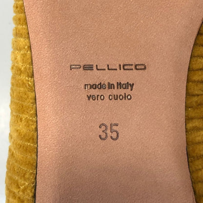 ペリーコ パンプス ANIMA  スタッズ サイズ35 イエロー系 PELLICO 約21.5cm【AFD8】