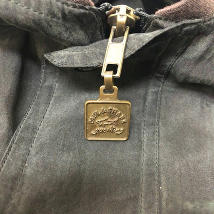 中古◆ポール＆シャーク ブルゾン ネイビー メンズ サイズXL PAUL＆SHARK 【AFB27】