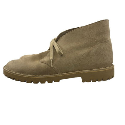 クラークス レザーシューズ デザートロック チャッカブーツ スエード グレー サイズUK9 Clarks 約27.0cm【AFD8】