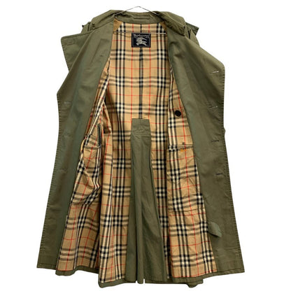 中古■バーバリー トレンチコート 90 旧タグ 玉虫色 メンズ サイズM Burberry 【AFA24】