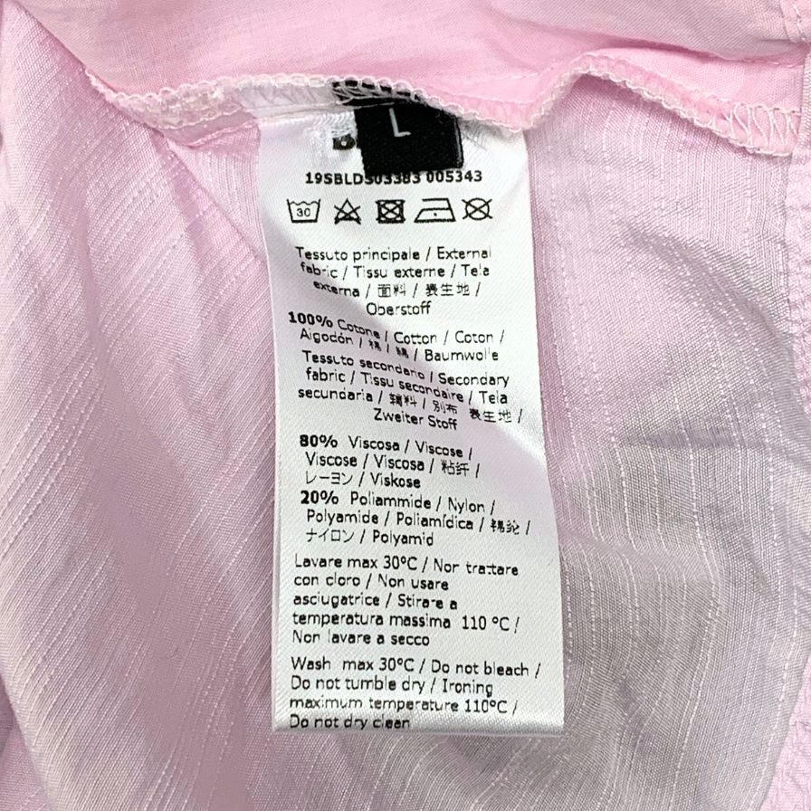 中古◆ブラウアー タンクトップ メンズ ピンク サイズL BLAUER 【AFB29】