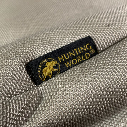 ハンティングワールド ハンドバッグ ナイロン キャンバス グレー系 HUNTING WORLD【AFE3】