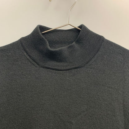 中古◆グランサッソ ウール ニット ブラック メンズ サイズ52 GRAN SASSO 【AFB11】