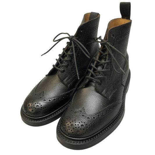 トリッカーズ ストウ  S634 メンズ ブラック サイズ 7ハーフ  Tricker's ブーツ 約26.5cm【LA】【中古】