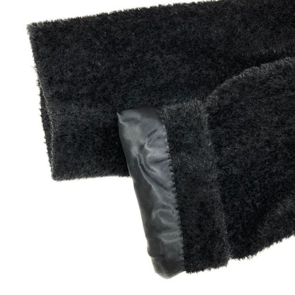 美品◆マックスマーラ コート アルパカ×ウール サイズ42  ブラック レディース  旧白タグ Max Mara 【AFA11】