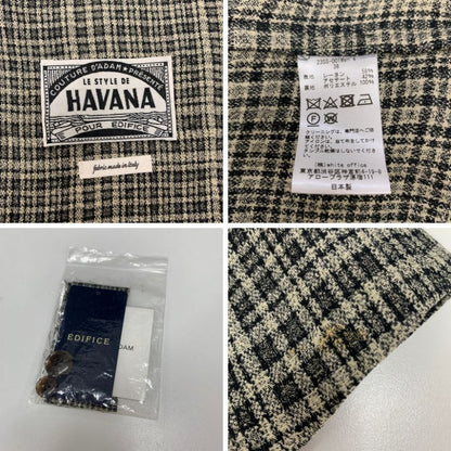 美品◆クチュール ド アダム  ダブル レーヨン ジャケット  メンズ サイズ 38 ブラウン COUTURE D'ADAM 【AFB16】