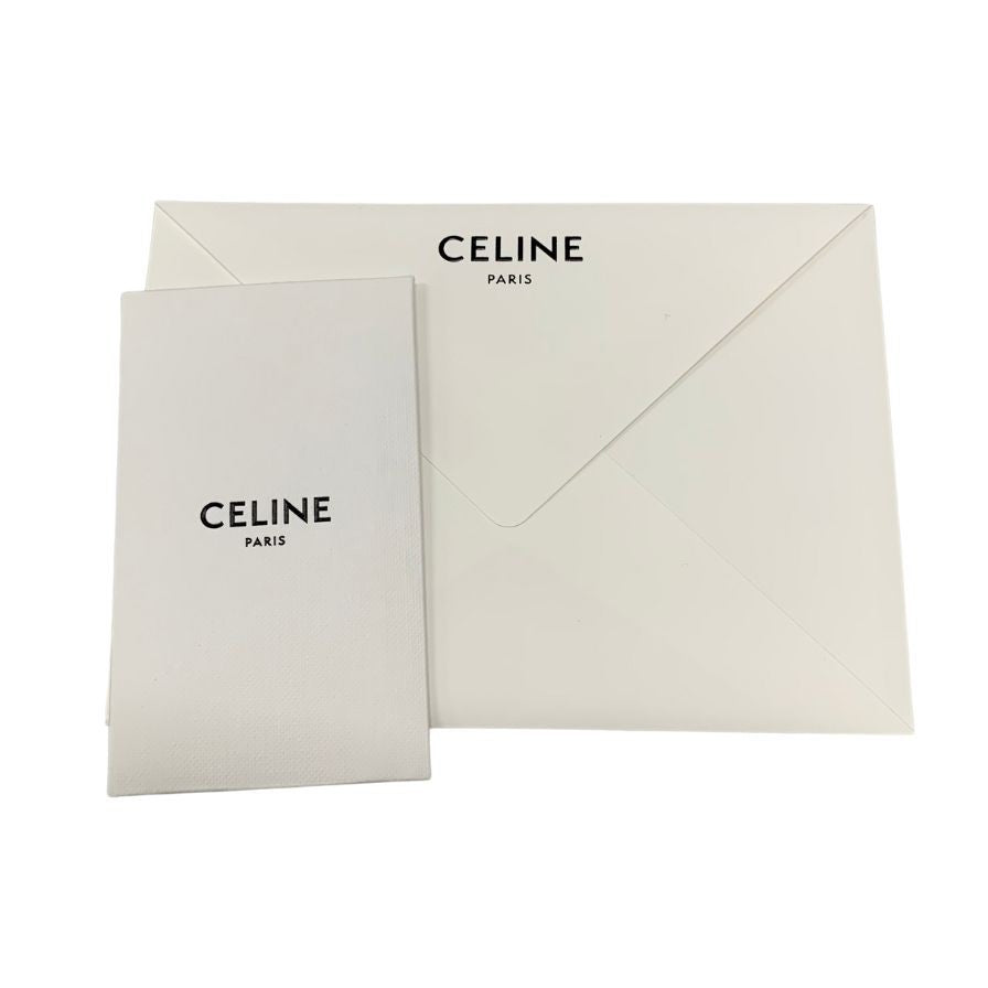 中古◆セリーヌ 財布 ラウンドファスナー ゴールド金具 グレー系 レディース CELINE【AFI23】