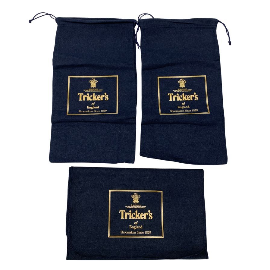 トリッカーズ レースアップシューズ モンキーシューズ L6474 ローカット ブラック メンズ サイズ6 Tricker’s ビジネスシューズ 約24.0cm【LA】【中古】