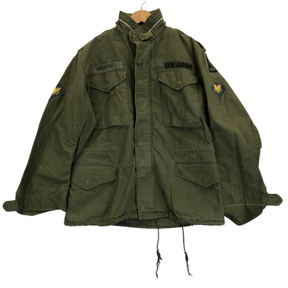 中古■M-65 U.S ARMY 米軍支給 ミリタリージャケット 67~71年生産 セカンドモデル アルミジップ サイズS 【AFA10】