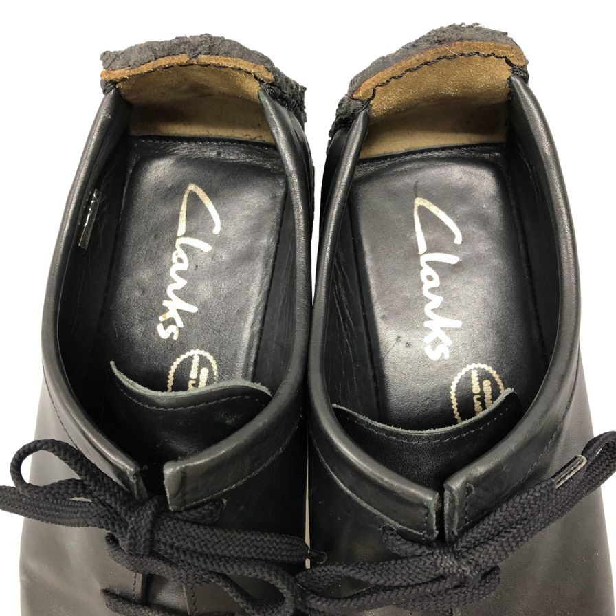 クラークス レザーシューズ アルバーニ メンズ レザー サイズUK9G ブラック Clarks 約28.0cm【AFC44】