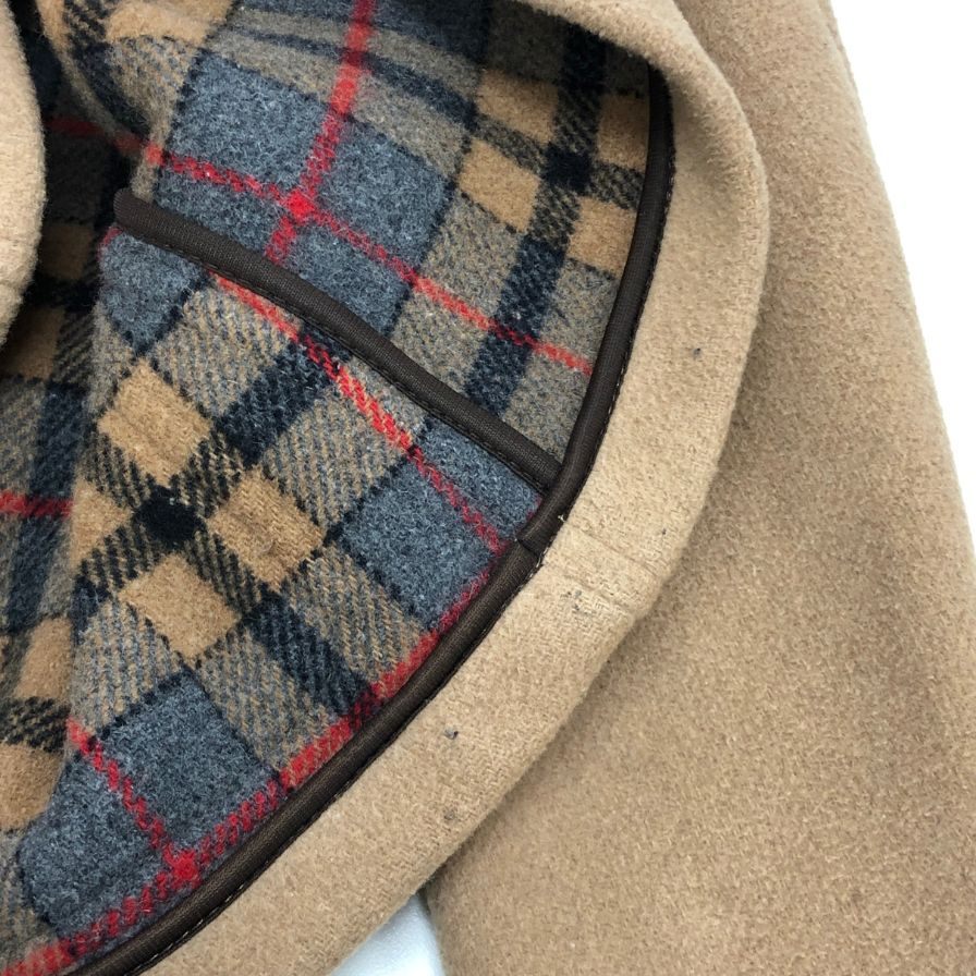 美品◆シップス ロンドントラディショナル ダッフル ショート ベージュ フード欠品 サイズ34 SHIPS 【AFA20】