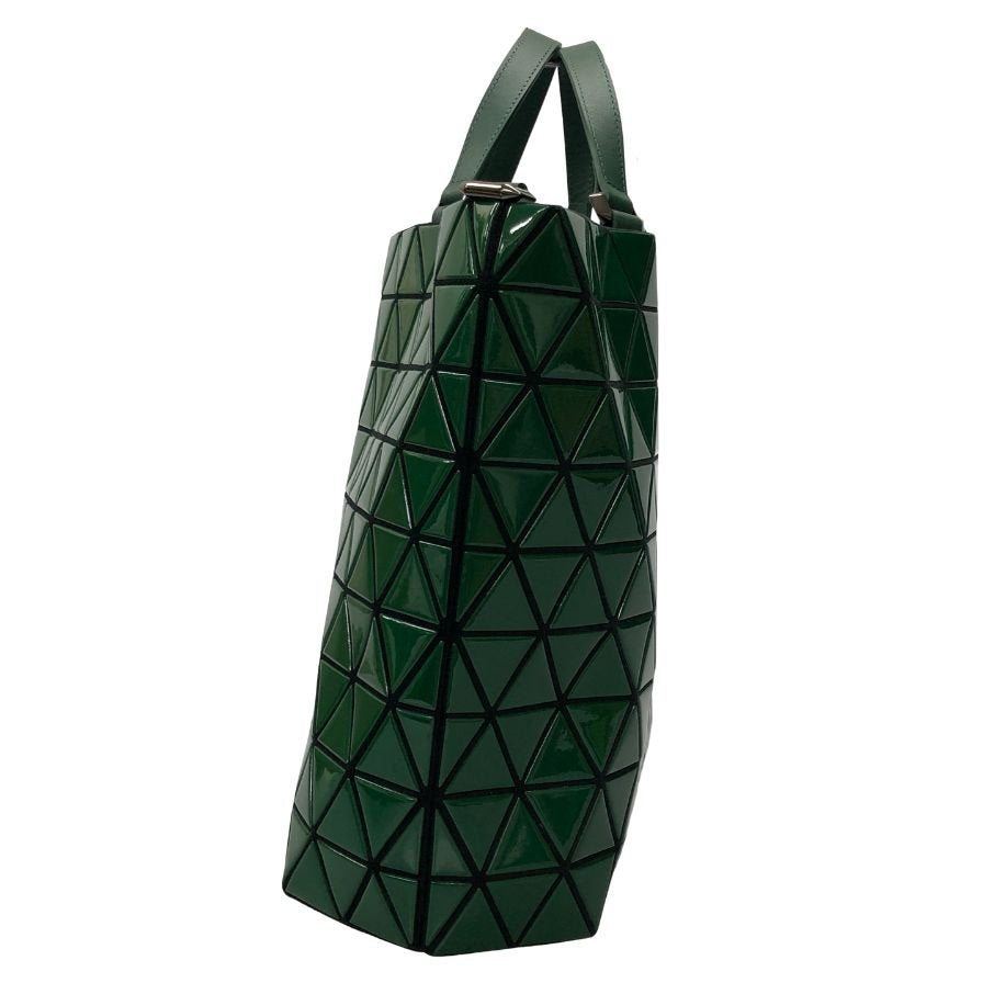 バオバオ イッセイミヤケ ハンドバッグ クリスタルグロス BB53AG301 グリーン レディース BAOBAO ISSEI MIYAKE【AFE4】