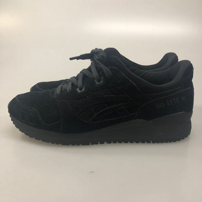 アシックス ローカットスニーカー スエード ゲルライト スリー OG 1201A050 ブラック サイズ27cm asics GEL-LYTE III OG 約27.0cm【AFC41】